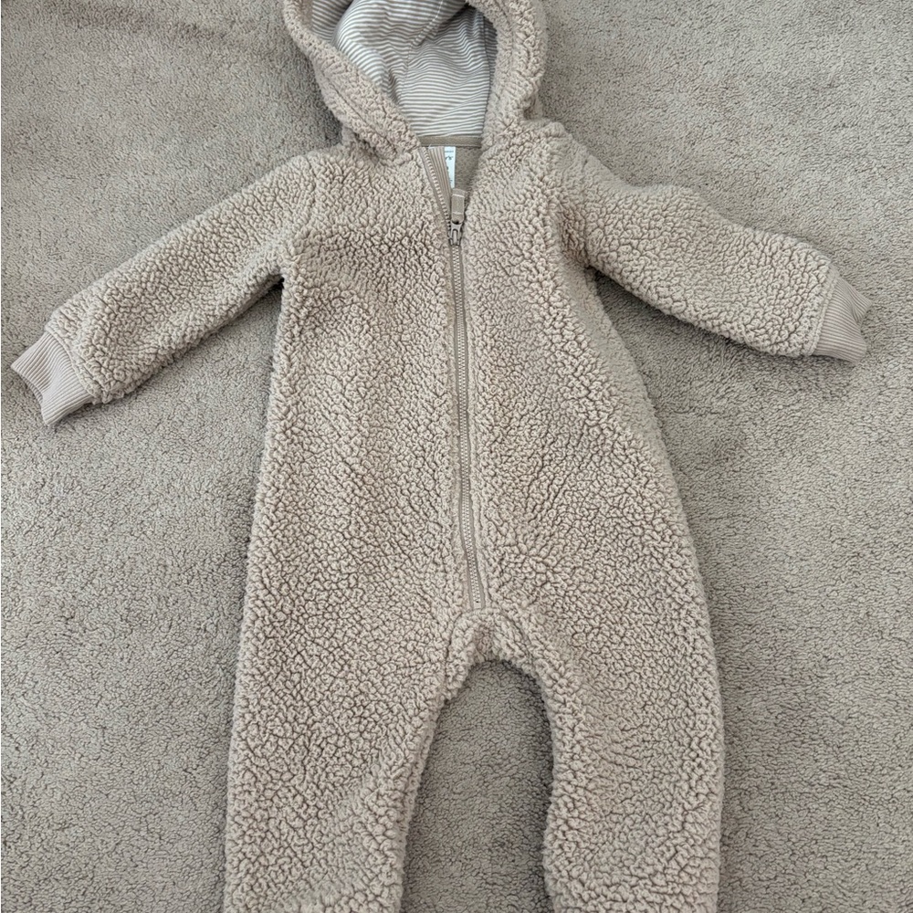 Baby Carter's Sherpa Hooded One-Piece
